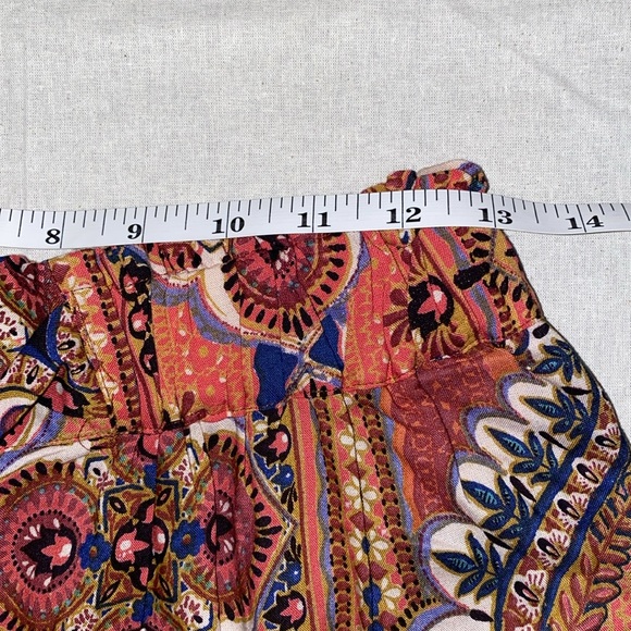 Francesca’s Collection “Blue Rain” Cropped Wide Leg Pant - Picture 11 of 16